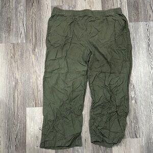 Old Navy Women's Forest Green Slacks